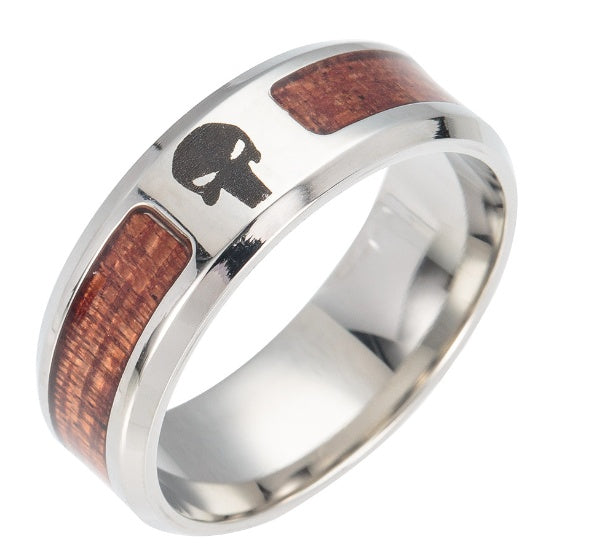 Precious Iron Crest Ring