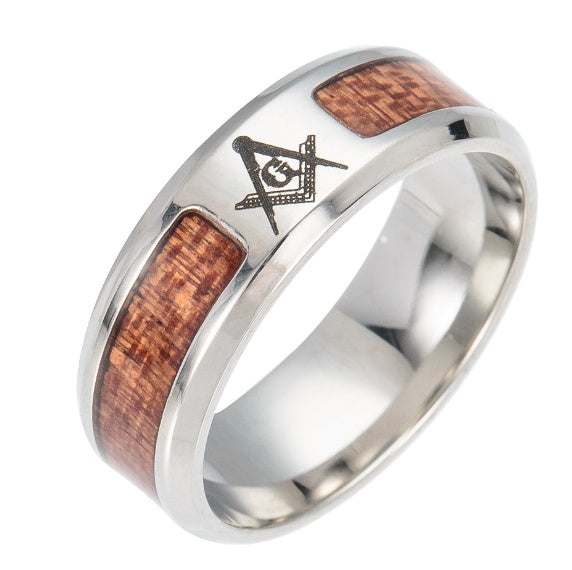 Precious Iron Crest Ring