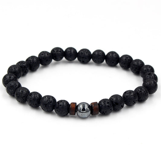 Precious Men's Volcanic Bracelet